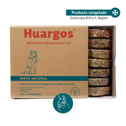 Huargos Chile Alimento Alimento Guanaco Patagónico (Caja 15 Hamburguesas) 102