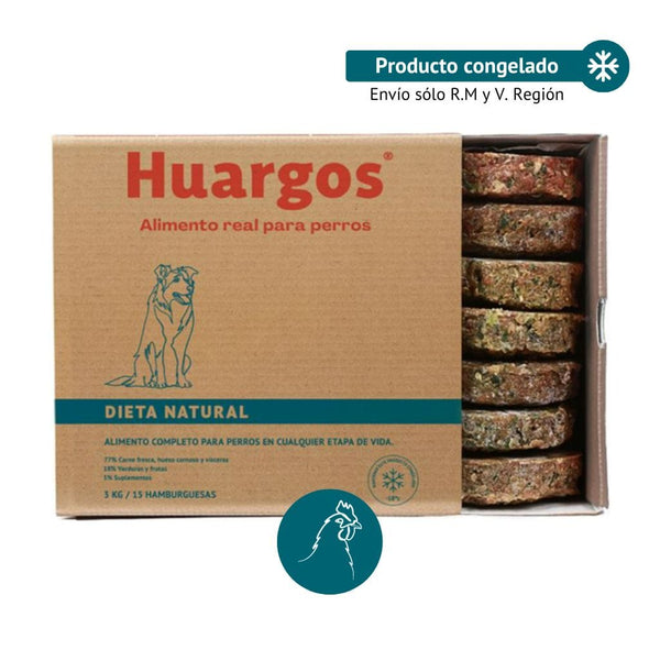 Huargos Chile Alimento Alimento Pollo Austral (Caja 15 Hamburguesas) 103
