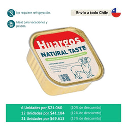 Huargos Chile Alimento Huargos Natural Taste (300 gr) 210