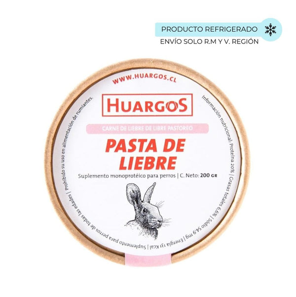 Huargos Chile Alimento Pasta de Liebre - Monoproteica (200 gr) 203